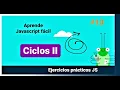 CICLOS ll ejercicios - GRASSHOPPER APP