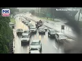 See It Heavy Downpours Flood Roadways In Northeastern New Jersey