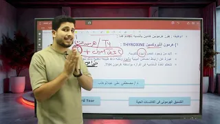 الغدة الدرقية التنسيق الهرمونى هرمون الثيروكسين 
