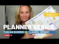 Week 30 Planner Setup Shopping My Sticker Stash Tuscan Summer Laurel Denise Kristy