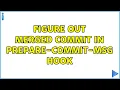 Figure out merged commit in prepare-commit-msg hook