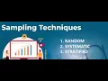 Random Systematic Stratified SAMPLING using Python I DATA SCIENCE