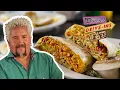 Guy Fieri Tries INSANE Vegan CRUNCHWRAP Diners Drive-ins and Dives with Guy Fieri Food Network