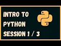 Python Session 1