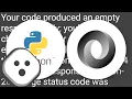 JSONDecodeError Expecting value line 1 column 1 char 0