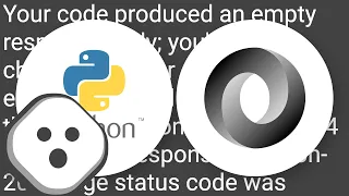 JSONDecodeError Expecting value line 1 column 1 char 0
