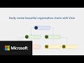 How to create org charts with Microsoft Visio