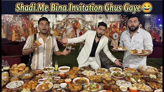 Shadi Me Bina Invitation Ghus Gaye 😂 - Navneet Pandit Vlogs