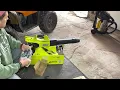 RYOBI 40V HP Brushless Whisper Series 190 MPH 730 CFM Cordless Leaf Blower unboxing