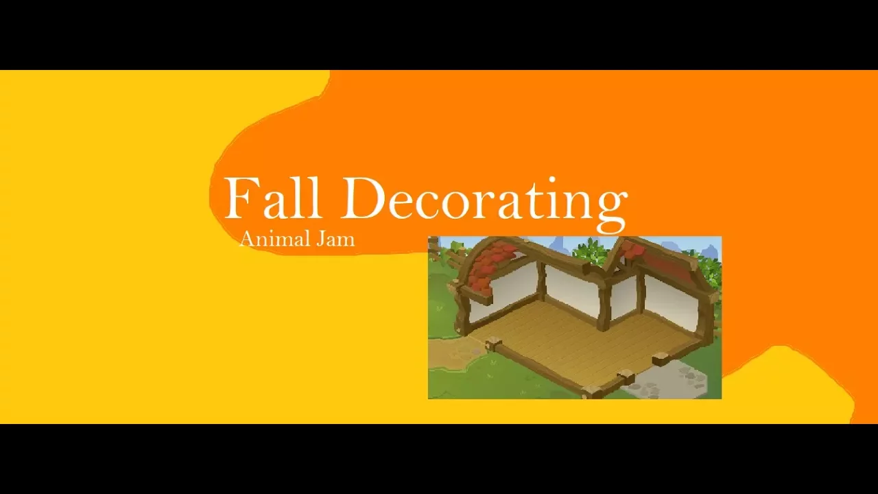 Decorating Fall Den! - Animal Jam