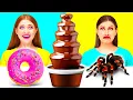 Download Lagu Chocolate Fountain Fondue Challenge | Funny Food War by Happy Funny