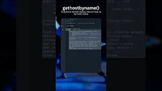Get host IP in python socket - gethostbyname
