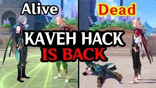 DO NOT PLAY IN CO-OP THE KAVEH HACKS ARE BACK - Genshin Impact