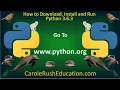 How to Download Install and Run Python 3 6 3 CRE