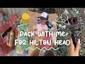 PACK WITH ME FOR HILTON HEAD ISLAND beach trip packing list pack prep packing for vacation