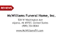 McWilliams Funeral Home Reviews Alpena MI Funeral Homes Reviews