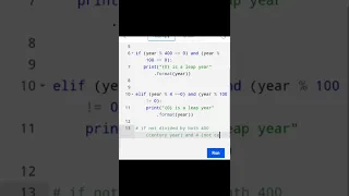 Python Program to Check Leap Year