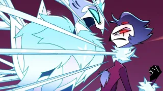 helluva boss sinsmas fight scene octavia talks to stolas