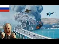 Download Lagu 1 Minute Ago: US F-16 Bombed Russia’s Crimean Bridge with 10 Tons of Explosives!