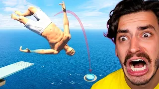 I Tried 10 IMPOSSIBLE Flip Challenges in Tricking 0!