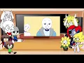 Undertale reacts to sans (kinda) #sans #undertale #memes (put it on 2x)