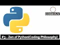 Zen of Python Python Tutorial for Beginners