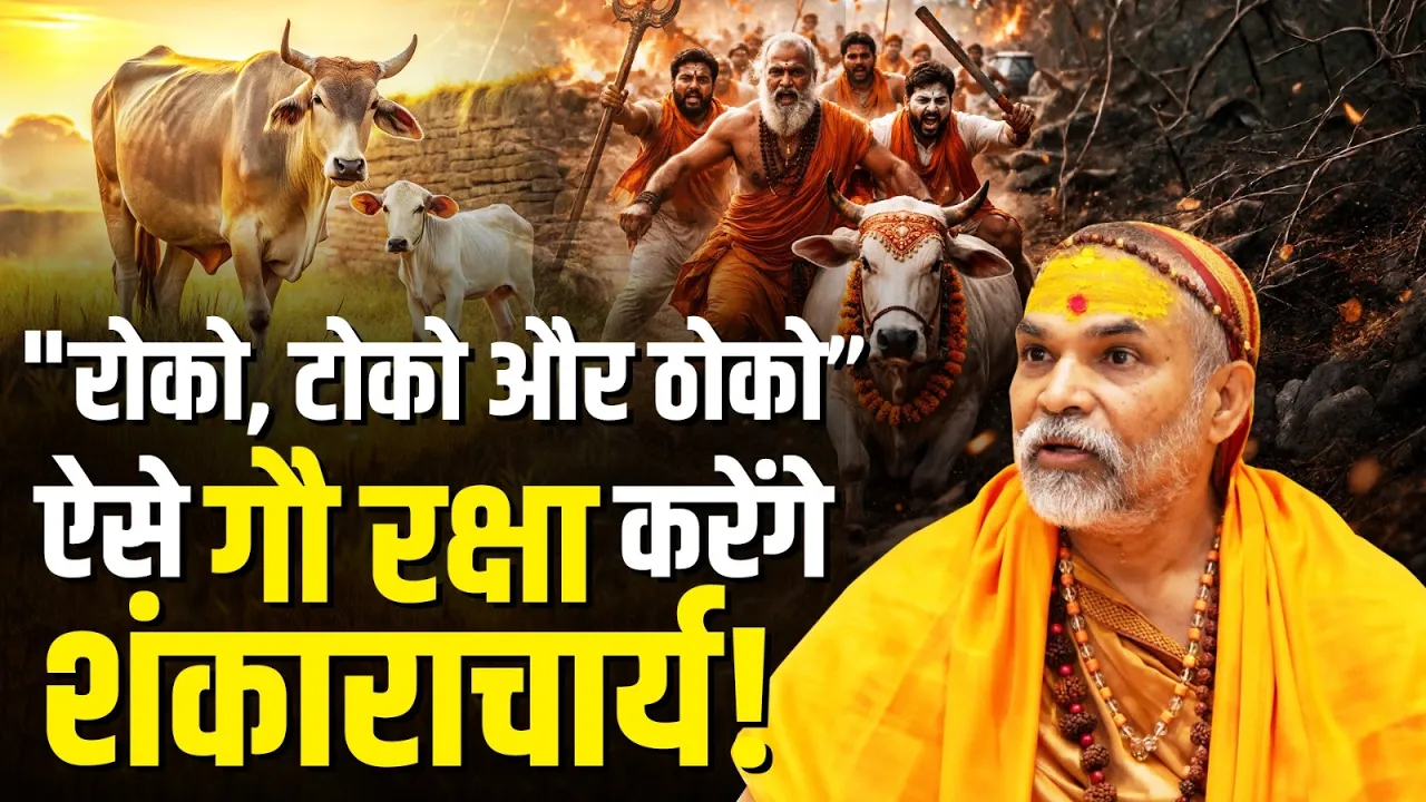 सनातन की रक्षा के लिए शंकाराचार्य की चतुरंगिणी सेना | "रोको, टोको और ठोको” के सिद्धांत पर करेगी काम