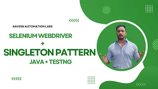 Singleton Pattern With Selenium WebDriver Java TestNG