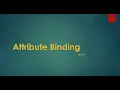 Attribute Binding in Angular