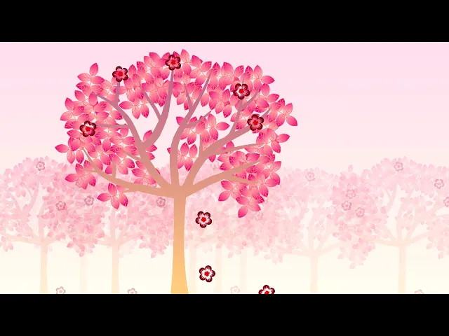 Falling Flowers - Live wallpaper theme for Xperia