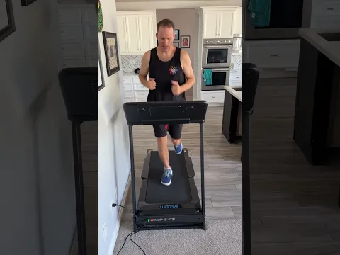 It goes HOW HIGH?! WELLFIT TM029 FOLD – Foldable Treadmill