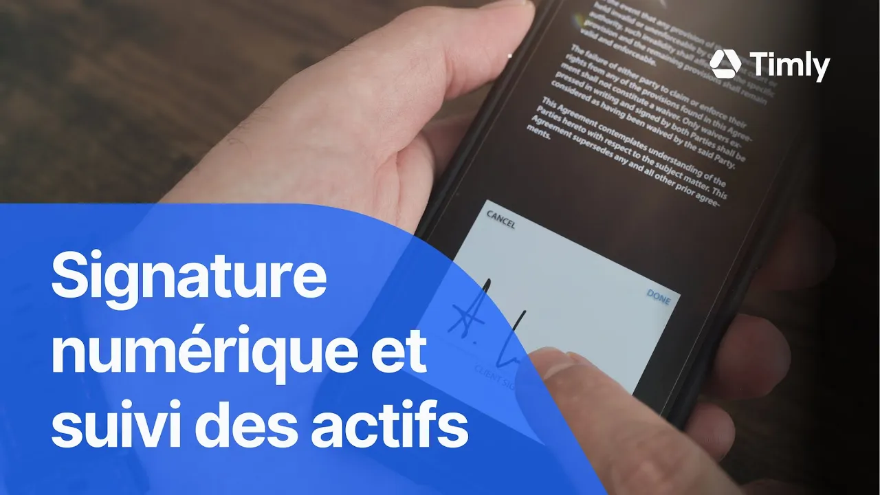 Est-ce que Timly peut...? #2: Renforcer le suivi des actifs avec la signature numérique ?