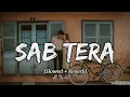 SAB TERA -| [slowed and reverb] | lyrics | use headphones 🎧🎧🎧