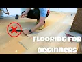 How to Install VINYL PLANK Flooring no skill needed