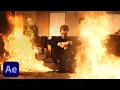 How To Set A HOUSE ON FIRE Adobe After Effects CC 2020 Tutorial