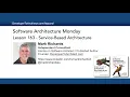 Lesson163 - Service Based Architecture