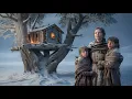 Settlers Laughed When the Widow Built a Tree-House Shelter — Until It Stayed 40° Warmer