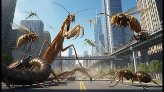 If Insects Were 1000x Bigger Ranked by Giant Size 3D Comparison