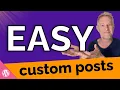 Custom Post Designs are easy with WordPress Block Themes - no plugins needed