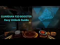 Elite Dangerous Odyssey Unlock the Guardian Frame Shift Drive Booster - Easy Guide for Beginners
