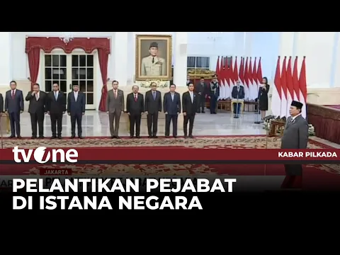 Presiden Prabowo Lantik Sejumlah Pejabat Negar