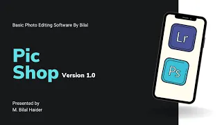 Picture Editing software using python Pillow tkinter module Pro Editing