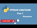 PYTHON FUNCTIONS PART 1 1 2 COMPUTER PRACTICES