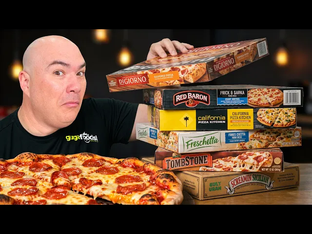Video: I Tried EVERY Frozen Pizza… One Destroyed the Rest