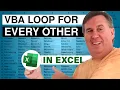 Excel VBA - Loop for Every Other Record