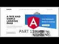 Create your first website using angular 6 -