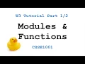 CSSE1001 Week 3 Tutorial Solutions - Modules and Functions Part 1
