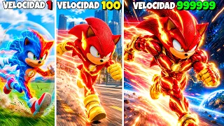 Mejorando a FLASH SONIC en GTA 5 !! (Sonic Movie mod)