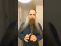 Viking Braids on a long beard #shorts #beard #viking
