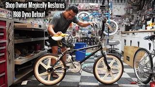 Restoring a 1988 Dyno Detour BMX The Coolest Bike Ever Made